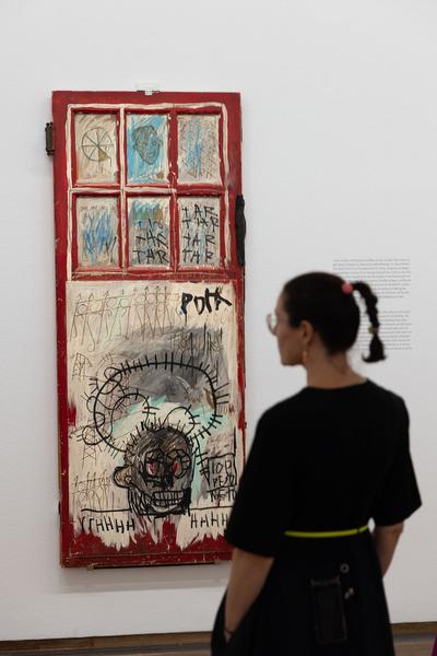 Albertina: Basquiat. Of Symbols and Signs (8.9.2022 - 8.1.2023) Foto: eSeL.at - Lorenz Seidler Foto: eSeL Lorenz Seidler