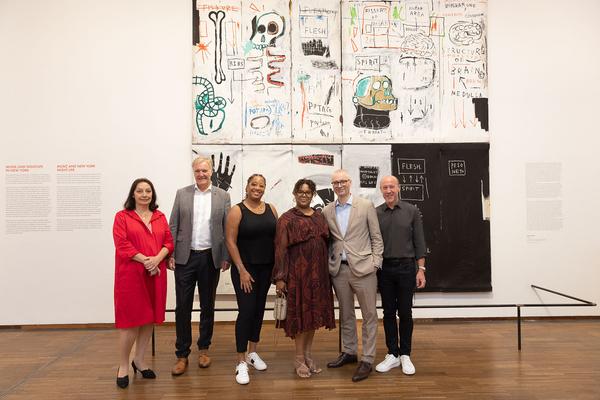 Albertina: Basquiat. Of Symbols and Signs (8.9.2022 - 8.1.2023) Foto: eSeL.at - Lorenz Seidler Foto: eSeL Lorenz Seidler