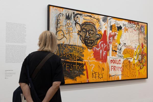 Albertina: Basquiat. Of Symbols and Signs (8.9.2022 - 8.1.2023) Foto: eSeL.at - Lorenz Seidler Foto: eSeL Lorenz Seidler