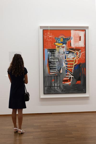 Albertina: Basquiat. Of Symbols and Signs (8.9.2022 - 8.1.2023) Foto: eSeL.at - Lorenz Seidler Foto: eSeL Lorenz Seidler