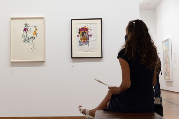 Albertina: Basquiat. Of Symbols and Signs (8.9.2022 - 8.1.2023) Foto: eSeL.at - Lorenz Seidler Foto: eSeL Lorenz Seidler