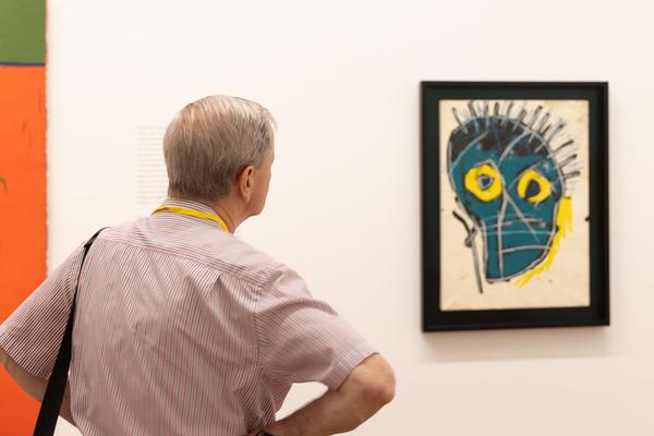 Albertina: Basquiat. Of Symbols and Signs (8.9.2022 - 8.1.2023) Foto: eSeL.at - Lorenz Seidler Foto: eSeL Lorenz Seidler