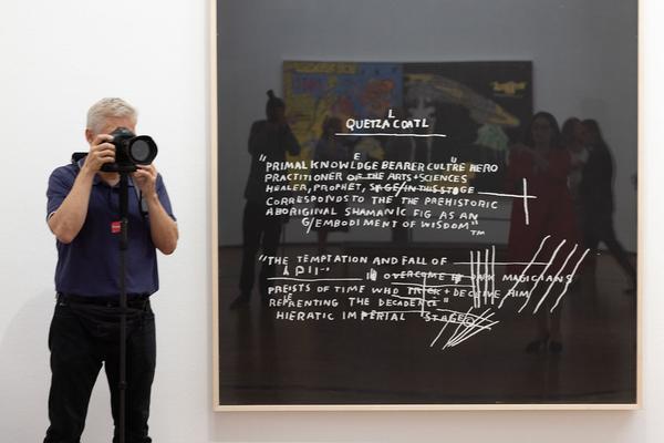 Albertina: Basquiat. Of Symbols and Signs (8.9.2022 - 8.1.2023) Foto: eSeL.at - Lorenz Seidler Foto: eSeL Lorenz Seidler