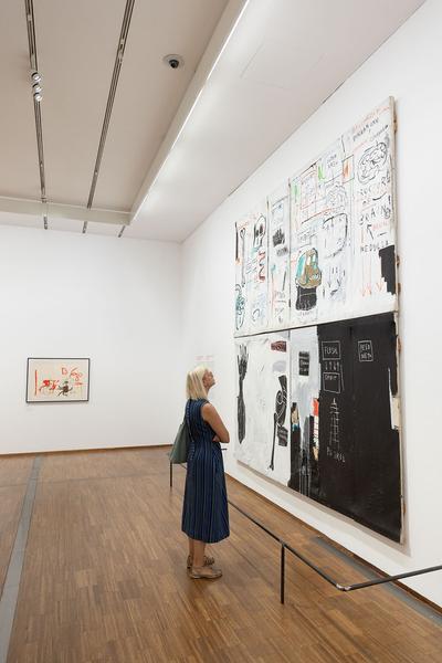 Albertina: Basquiat. Of Symbols and Signs (8.9.2022 - 8.1.2023) Foto: eSeL.at - Lorenz Seidler Foto: eSeL Lorenz Seidler