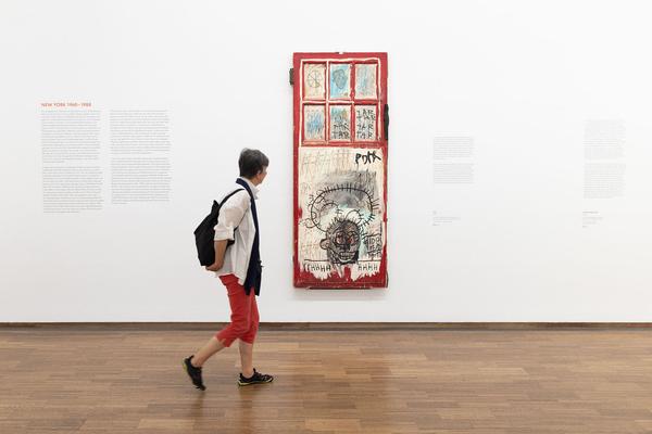 Albertina: Basquiat. Of Symbols and Signs (8.9.2022 - 8.1.2023) Foto: eSeL.at - Lorenz Seidler Foto: eSeL Lorenz Seidler