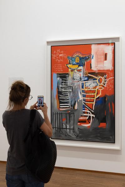 Albertina: Basquiat. Of Symbols and Signs (8.9.2022 - 8.1.2023) Foto: eSeL.at - Lorenz Seidler Foto: eSeL Lorenz Seidler