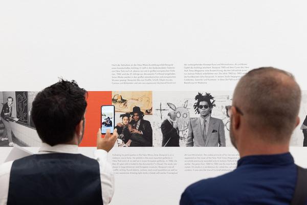 Albertina: Basquiat. Of Symbols and Signs (8.9.2022 - 8.1.2023) Foto: eSeL.at - Lorenz Seidler Foto: eSeL Lorenz Seidler