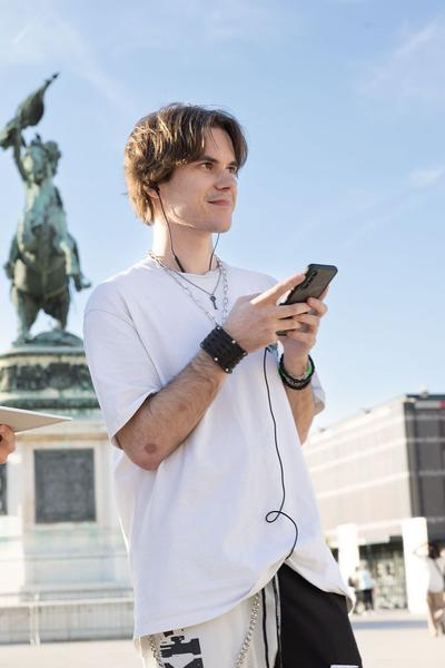 Haus der Geschichte Österreich: Geschichte,Oida! - TikTok-Livestream (1.9.2022) Foto: eSeL.at - Lorenz Seidler Foto: eSeL Lorenz Seidler