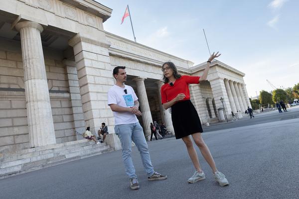 Haus der Geschichte Österreich: Geschichte,Oida! - TikTok-Livestream (1.9.2022) Foto: eSeL.at - Lorenz Seidler Foto: eSeL Lorenz Seidler