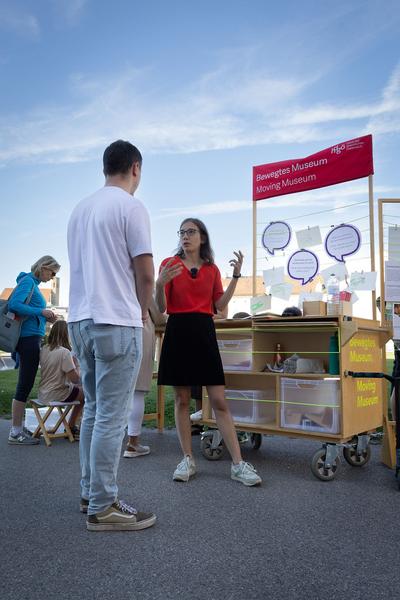 Haus der Geschichte Österreich: Geschichte,Oida! - TikTok-Livestream (1.9.2022) Foto: eSeL.at - Lorenz Seidler Foto: eSeL Lorenz Seidler