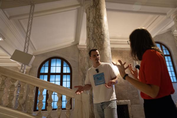 Haus der Geschichte Österreich: Geschichte,Oida! - TikTok-Livestream (1.9.2022) Foto: eSeL.at - Lorenz Seidler Foto: eSeL Lorenz Seidler