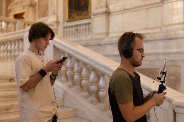 Haus der Geschichte Österreich: Geschichte,Oida! - TikTok-Livestream (1.9.2022) Foto: eSeL.at - Lorenz Seidler Foto: eSeL Lorenz Seidler