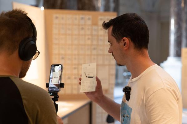 Haus der Geschichte Österreich: Geschichte,Oida! - TikTok-Livestream (1.9.2022) Foto: eSeL.at - Lorenz Seidler Foto: eSeL Lorenz Seidler