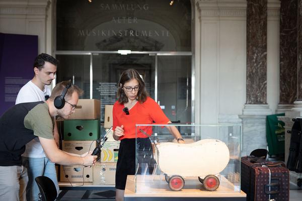 Haus der Geschichte Österreich: Geschichte,Oida! - TikTok-Livestream (1.9.2022) Foto: eSeL.at - Lorenz Seidler Foto: eSeL Lorenz Seidler