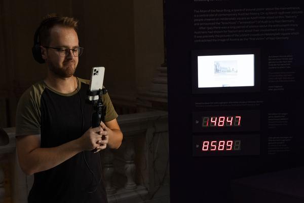 Haus der Geschichte Österreich: Geschichte,Oida! - TikTok-Livestream (1.9.2022) Foto: eSeL.at - Lorenz Seidler Foto: eSeL Lorenz Seidler