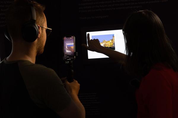 Haus der Geschichte Österreich: Geschichte,Oida! - TikTok-Livestream (1.9.2022) Foto: eSeL.at - Lorenz Seidler Foto: eSeL Lorenz Seidler