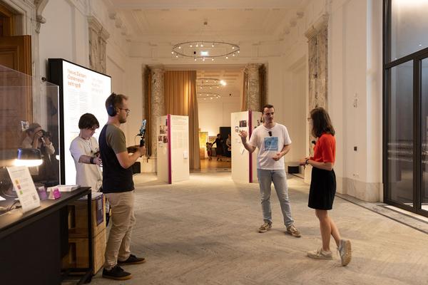 Haus der Geschichte Österreich: Geschichte,Oida! - TikTok-Livestream (1.9.2022) Foto: eSeL.at - Lorenz Seidler Foto: eSeL Lorenz Seidler