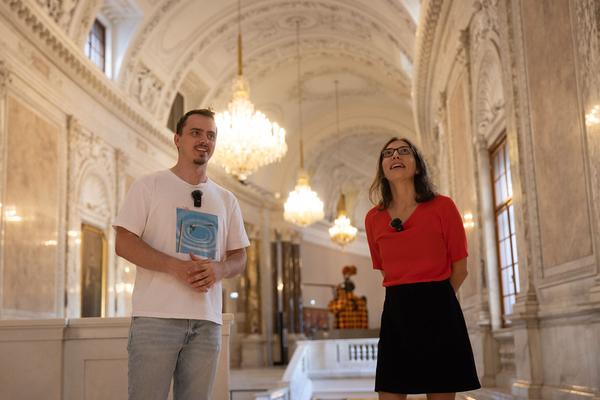 Haus der Geschichte Österreich: Geschichte,Oida! - TikTok-Livestream (1.9.2022) Foto: eSeL.at - Lorenz Seidler Foto: eSeL Lorenz Seidler