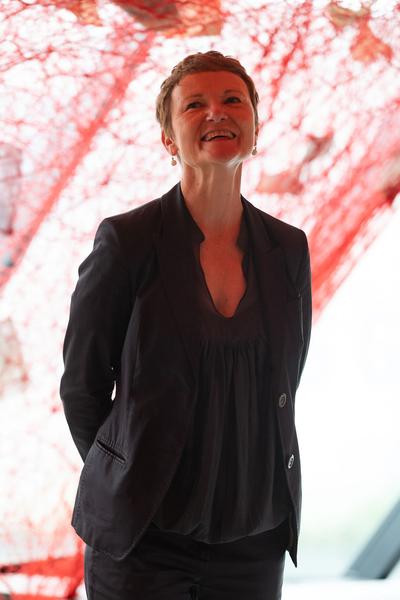 Landesgalerie Niederösterreich: Chiharu Shiota "Across the River" (11.6.2022 - 15.1.2023) Foto: eSeL.at - Lorenz Seidler Foto: eSeL Lorenz Seidler
