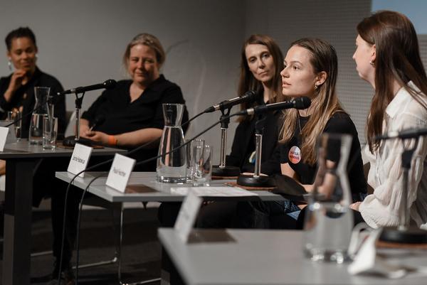 Claiming Spaces Konferenz: WHOSE HISTORY? Feministische Perspektiven in Architektur und Raumplanung (Az W Architekturzentrum Wien, 26.3.2022) Foto: eSeL.at - Joanna Pianka Foto: JOANNA PIANKA     300dpi.at
