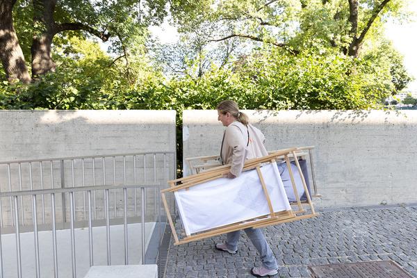 Belvedere21: Community Outreach: Marlene Hausegger - Platz an der Sonne (8.7.2022) Foto: eSeL.at - Lorenz Seidler Foto: eSeL Lorenz Seidler