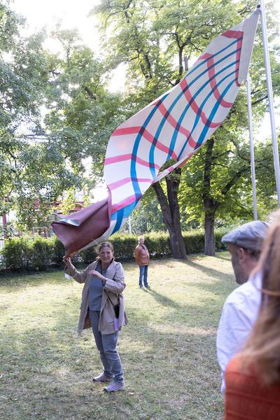 Belvedere21: Community Outreach: Marlene Hausegger - Platz an der Sonne (8.7.2022) Foto: eSeL.at - Lorenz Seidler Foto: eSeL Lorenz Seidler