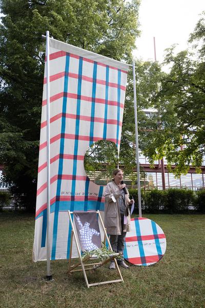 Belvedere21: Community Outreach: Marlene Hausegger - Platz an der Sonne (8.7.2022) Foto: eSeL.at - Lorenz Seidler Foto: eSeL Lorenz Seidler