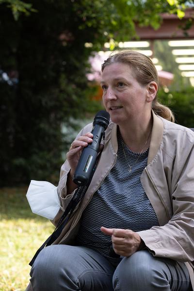 Belvedere21: Community Outreach: Marlene Hausegger - Platz an der Sonne (8.7.2022) Foto: eSeL.at - Lorenz Seidler Foto: eSeL Lorenz Seidler