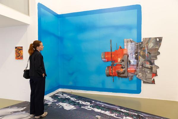 Galerie Crone Wien: "2022" curated by Eva Kraus & Volo Bevza (9.9. - 18.10.2022) Foto: eSeL.at - Lorenz Seidler Foto: eSeL Lorenz Seidler