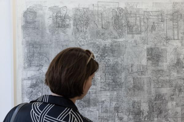 Galerie Martin Janda: "Reroute—Reorient" curated by Asier Mendizabal (9.9. - 18.10.2022) Foto: eSeL.at - Lorenz Seidler Foto: eSeL Lorenz Seidler