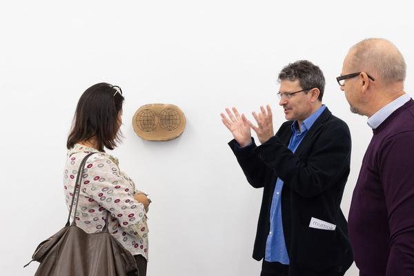 Galerie Martin Janda: "Reroute—Reorient" curated by Asier Mendizabal (9.9. - 18.10.2022) Foto: eSeL.at - Lorenz Seidler Foto: eSeL Lorenz Seidler
