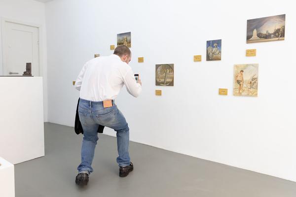 Galerie EXILE: "Extraneous" curated by Zasha Colah & Valentina Viviani (9.9. - 18.10.2022) Foto: eSeL.at - Lorenz Seidler Foto: eSeL Lorenz Seidler