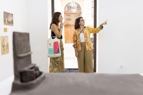 Galerie EXILE: "Extraneous" curated by Zasha Colah & Valentina Viviani (9.9. - 18.10.2022) Foto: eSeL.at - Lorenz Seidler Foto: eSeL Lorenz Seidler