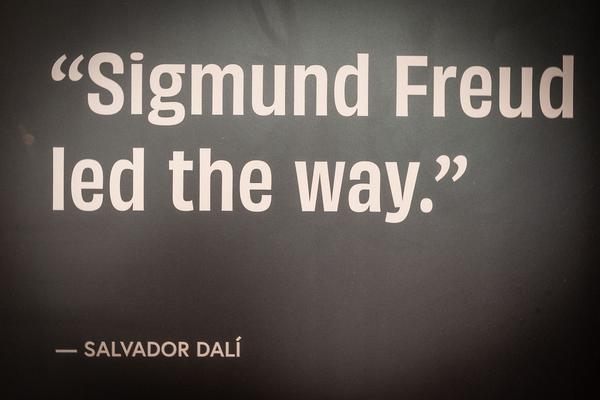 Unteres Belvedere: Dalí – Freud. Eine Obsession (28.1. - 29.5.2022) Foto: eSeL.at - Lorenz Seidler Foto: eSeL Lorenz Seidler