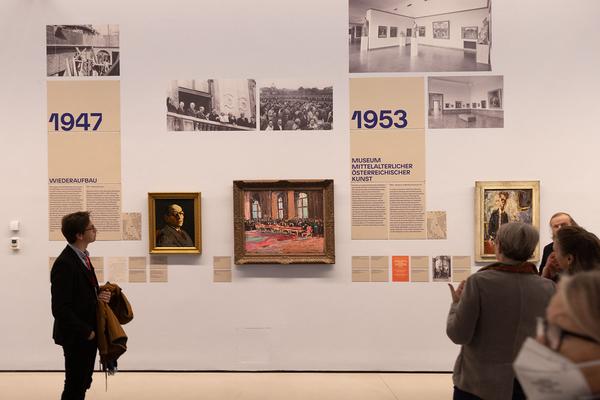 Unteres Belvedere: Das Belvedere – 300 Jahre Ort der Kunst (1.12.2022 - 7.1.2023) Foto: eSeL.at - Lorenz Seidler Foto: eSeL Lorenz Seidler