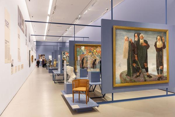 Unteres Belvedere: Das Belvedere – 300 Jahre Ort der Kunst (1.12.2022 - 7.1.2023) Foto: eSeL.at - Lorenz Seidler Foto: eSeL Lorenz Seidler