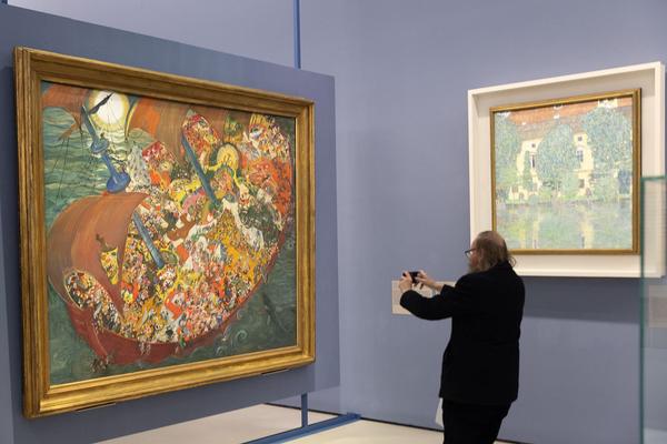 Unteres Belvedere: Das Belvedere – 300 Jahre Ort der Kunst (1.12.2022 - 7.1.2023) Foto: eSeL.at - Lorenz Seidler Foto: eSeL Lorenz Seidler