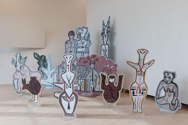 Landesgalerie Niederösterreich: Die Erde lesen. Die Erde Lesen. The Dissident Goddesses‘ Project (12.3 - 1.5.2022) Foto: eSeL.at - Lorenz Seidler Foto: eSeL Lorenz Seidler