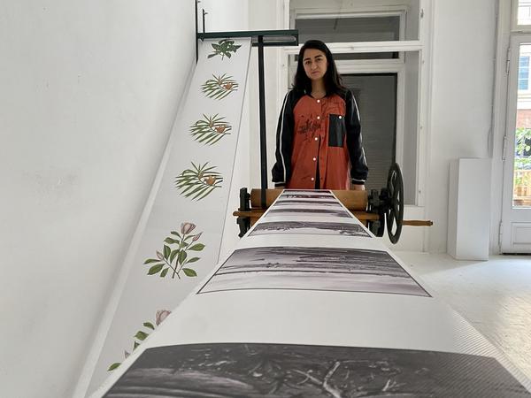 Hinterland: Bita Razavi: Erased Images of a Work About Historical Erasure (7.7. - 30.7.2022) Foto: eSeL.at - Zhmali Khairli