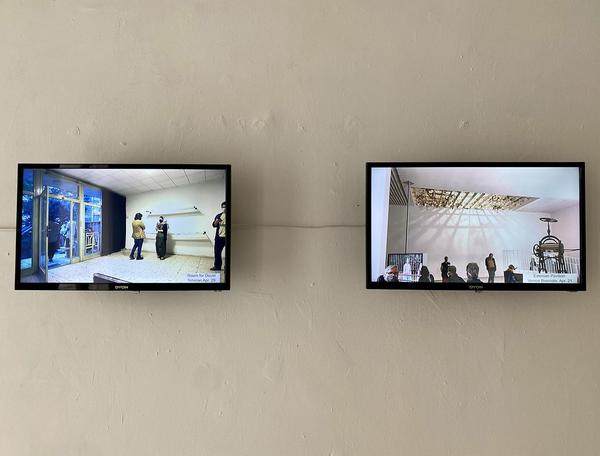 Hinterland: Bita Razavi: Erased Images of a Work About Historical Erasure (7.7. - 30.7.2022) Foto: eSeL.at - Zhmali Khairli