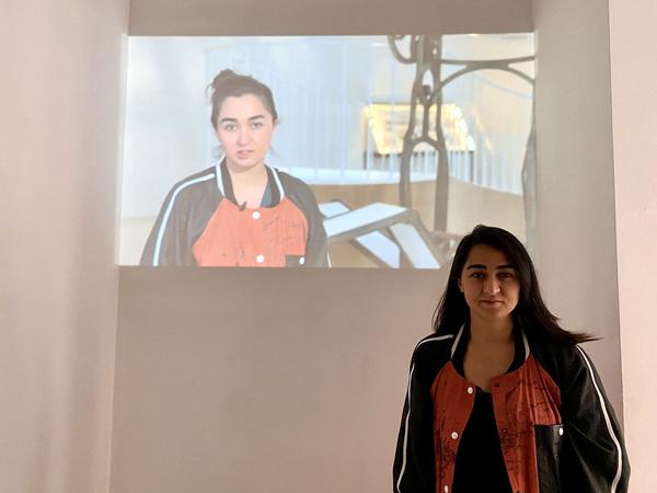 Hinterland: Bita Razavi: Erased Images of a Work About Historical Erasure (7.7. - 30.7.2022) Foto: eSeL.at - Zhmali Khairli