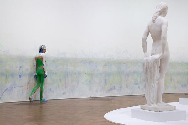 eSeL BEZIRKSKUNST: Donna Huanca (Belvedere, 2018) Foto: eSeL Foto: eSeL.at - Lorenz Seidler