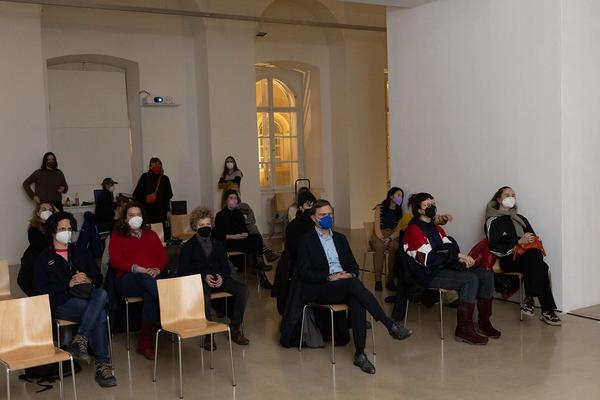 Kunstraum Niederösterreich: Fanni Futterknecht - Echoes of Resistance. Filmscreening & Diskussion (21.1.2022) Foto: eSeL.at - Lorenz Seidler Foto: eSeL Lorenz Seidler