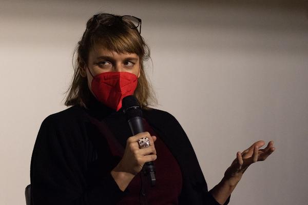 Kunstraum Niederösterreich: Fanni Futterknecht - Echoes of Resistance. Filmscreening & Diskussion (21.1.2022) Foto: eSeL.at - Lorenz Seidler Foto: eSeL Lorenz Seidler