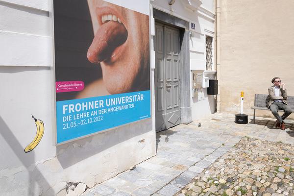 Forum Frohner: Frohner Universitär. Die Lehre an der Angewandten (21.5. - 2.10.2022) Foto: eSeL.at - Lorenz Seidler Foto: eSeL Lorenz Seidler