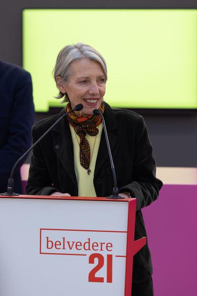Belvedere 21: Gerwald Rockenschaub "circuit cruise / feasible memory/regulator" (25.11.2022 - 12.3.2023) Foto: eSeL.at - Lorenz Seidler Foto: eSeL Lorenz Seidler