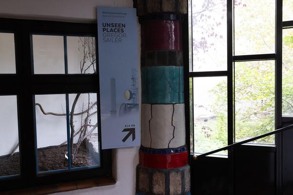 Kunst Haus Wien Museum Hundertwasser: Gregor Sailer "Unseen Places" (14.9.2022 - 19.2.2023) Foto: eSeL.at - Lorenz Seidler Foto: eSeL Lorenz Seidler
