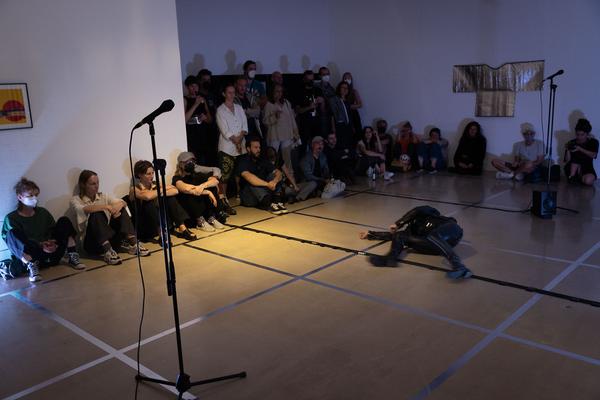 Kunstraum Niederösterreich: H13 2022 - "Metal Heads" von Elisabeth Kihlström und Alexander Martinz (1.9.2022) Foto: eSeL.at - Lorenz Seidler Foto: eSeL Lorenz Seidler