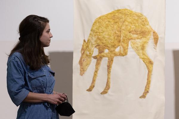 Kunsthalle Wien: Handspells. Preis der Kunsthalle Wien 2021 (24.2. - 22.5.2022) Foto: eSeL.at - Lorenz Seidler Foto: eSeL Lorenz Seidler