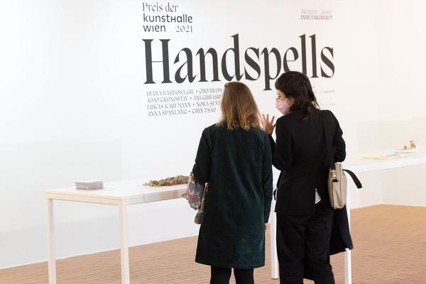 Kunsthalle Wien: Handspells. Preis der Kunsthalle Wien 2021 (24.2. - 22.5.2022) Foto: eSeL.at - Lorenz Seidler Foto: eSeL Lorenz Seidler
